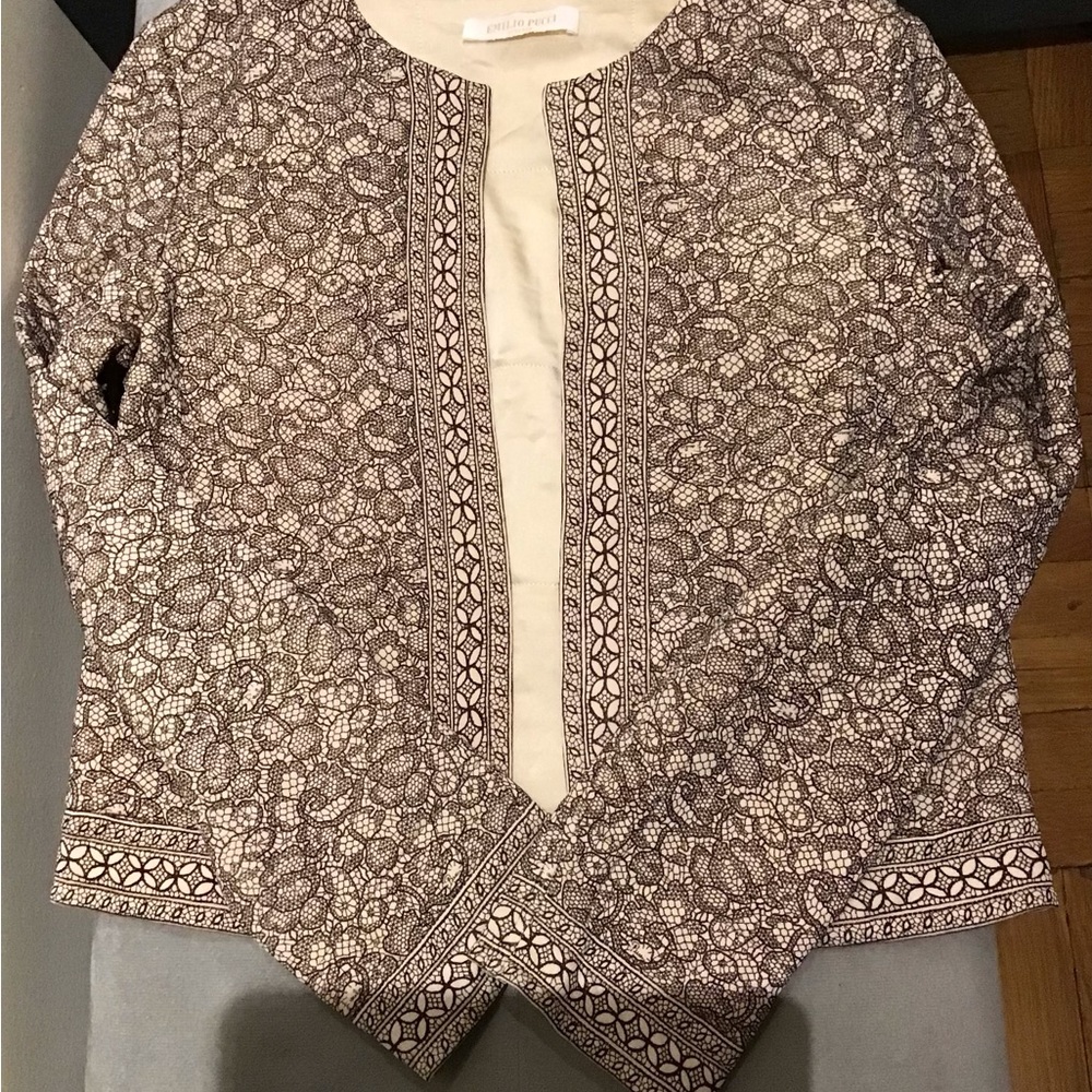 AUTHENTIC EMILIO PUCCI® SILK JACKET